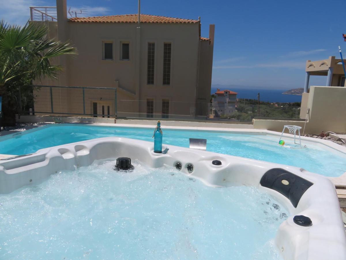 Thimari Sports & Spa With Private Pool And Jacuzzi Sounion Luaran gambar